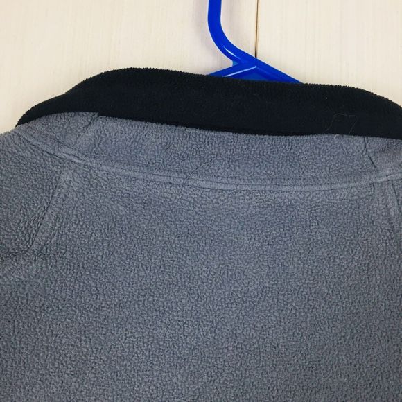 NIKE Men's Gray Black 1/4 Zip Embroidered Logo Pullover Sweater Golf Sweater L - Picture 8 of 12